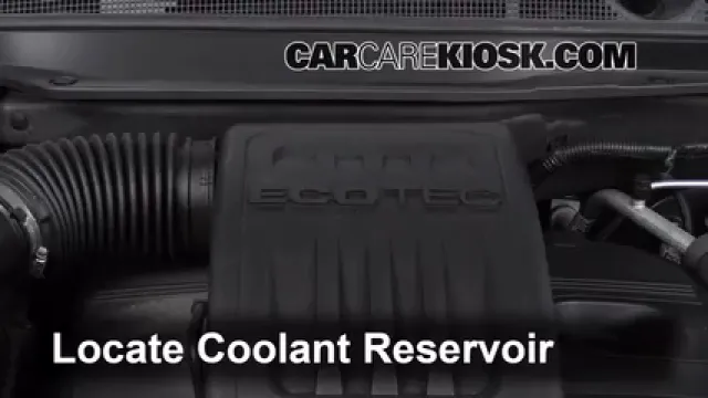 2012 Chevrolet Equinox LT 2.4L 4 Cyl. FlexFuel Antigel (Liquide de Refroidissement) Réparer les Fuites